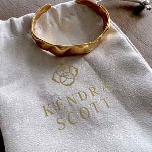 Kendra Scott Holland Cuff Bracelet Vintage Gold